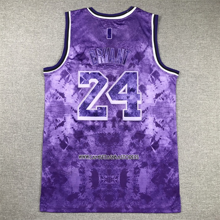 Kobe Bryant NO 24 Camiseta Los Angeles Lakers Select Series 2023 Violeta